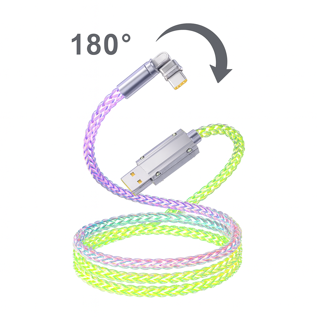 120w RGB Carga Rápida Cable
