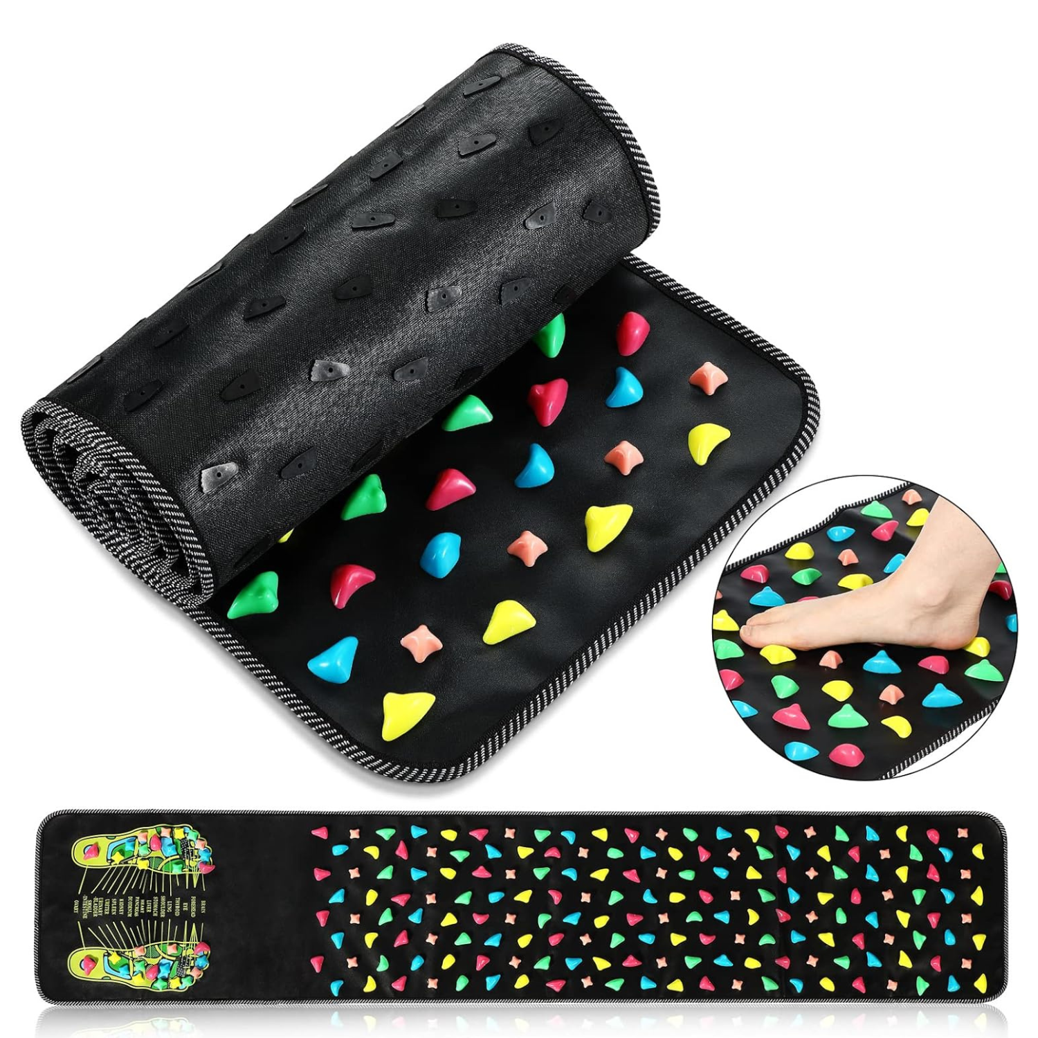 Reflexology Acupressure Foot Masaje Mat