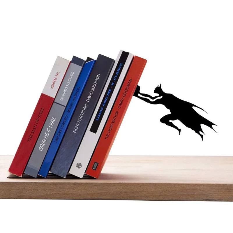 Superhero Bookend For Bookshelves