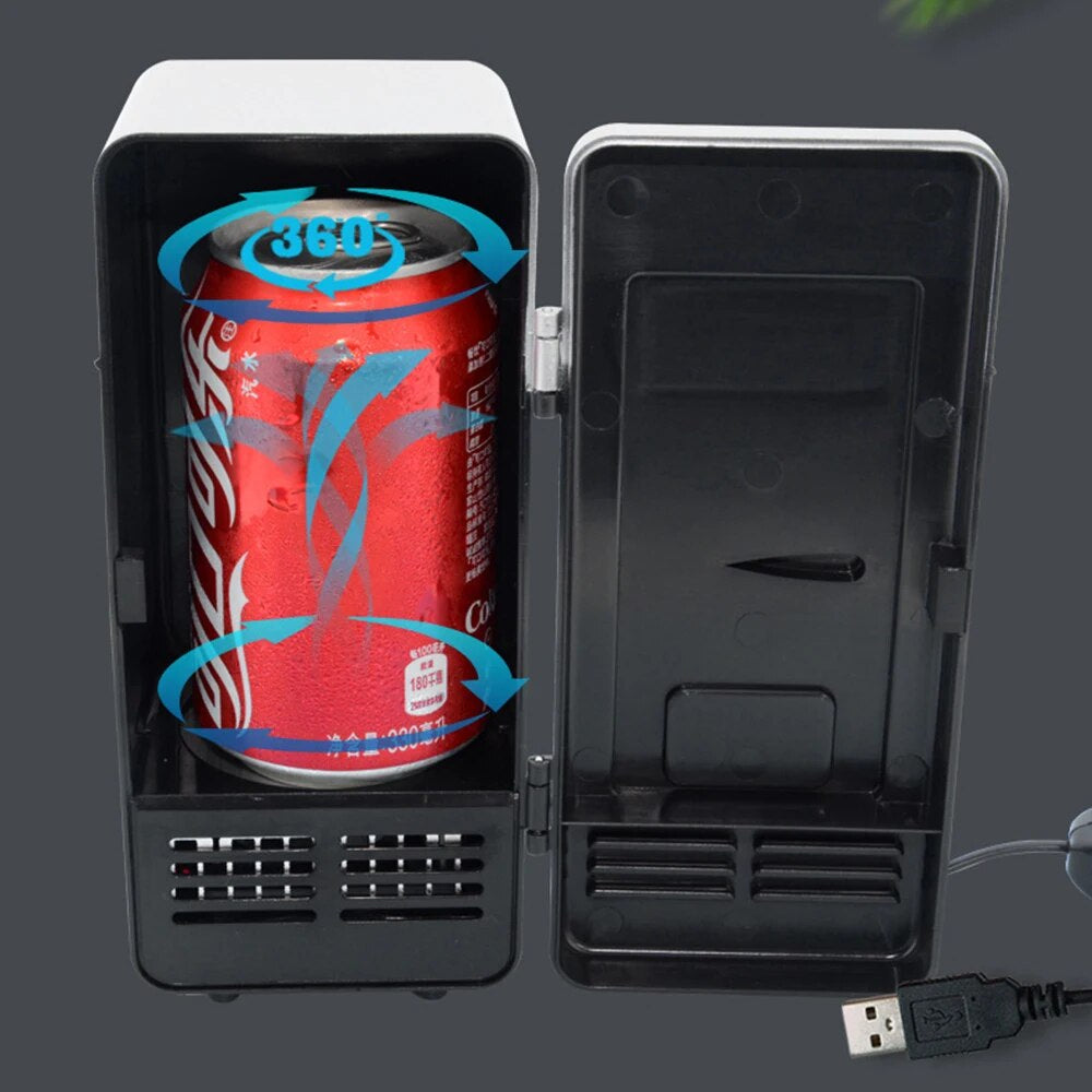 Mini USB Fridge For Beverages Cans