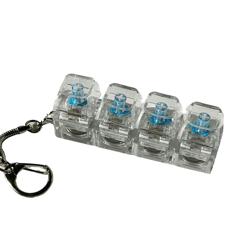 Fidget Keyboard Keychain