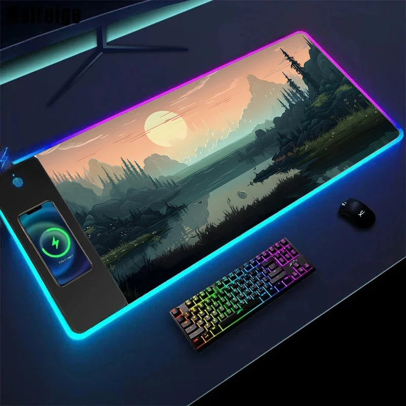 Inalámbrico Charging Mouse Pad