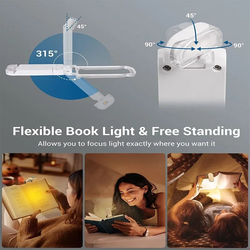Mini Luz Reading Clip Luz LED
