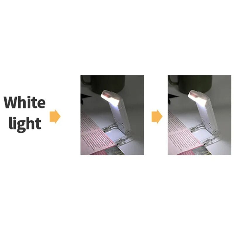 Mini Luz Reading Clip Luz LED