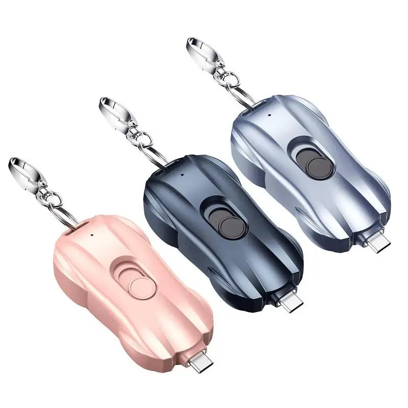 Keychain Portátil Emergency Phone Cargador Power Bank