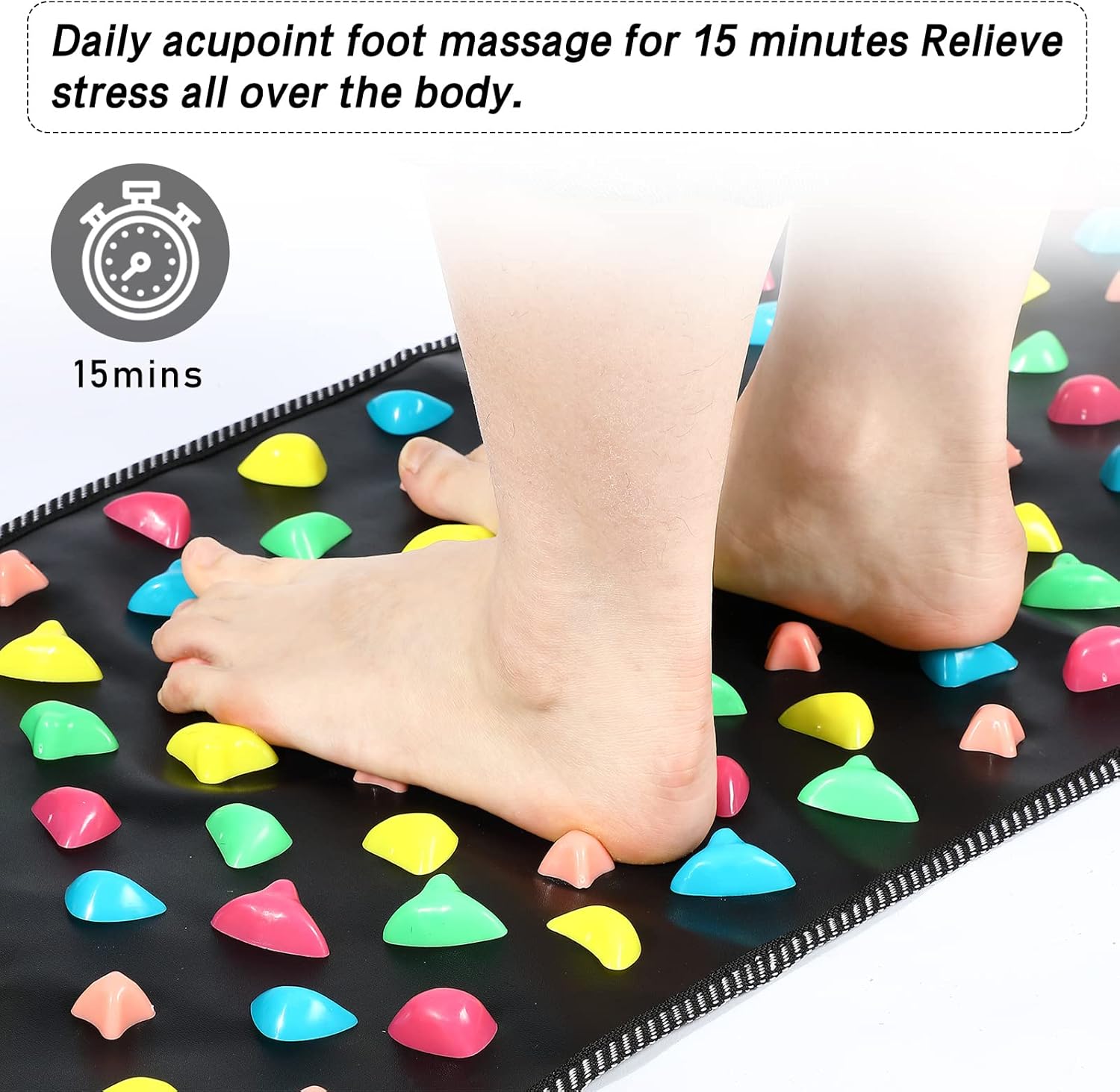Reflexology Acupressure Foot Masaje Mat