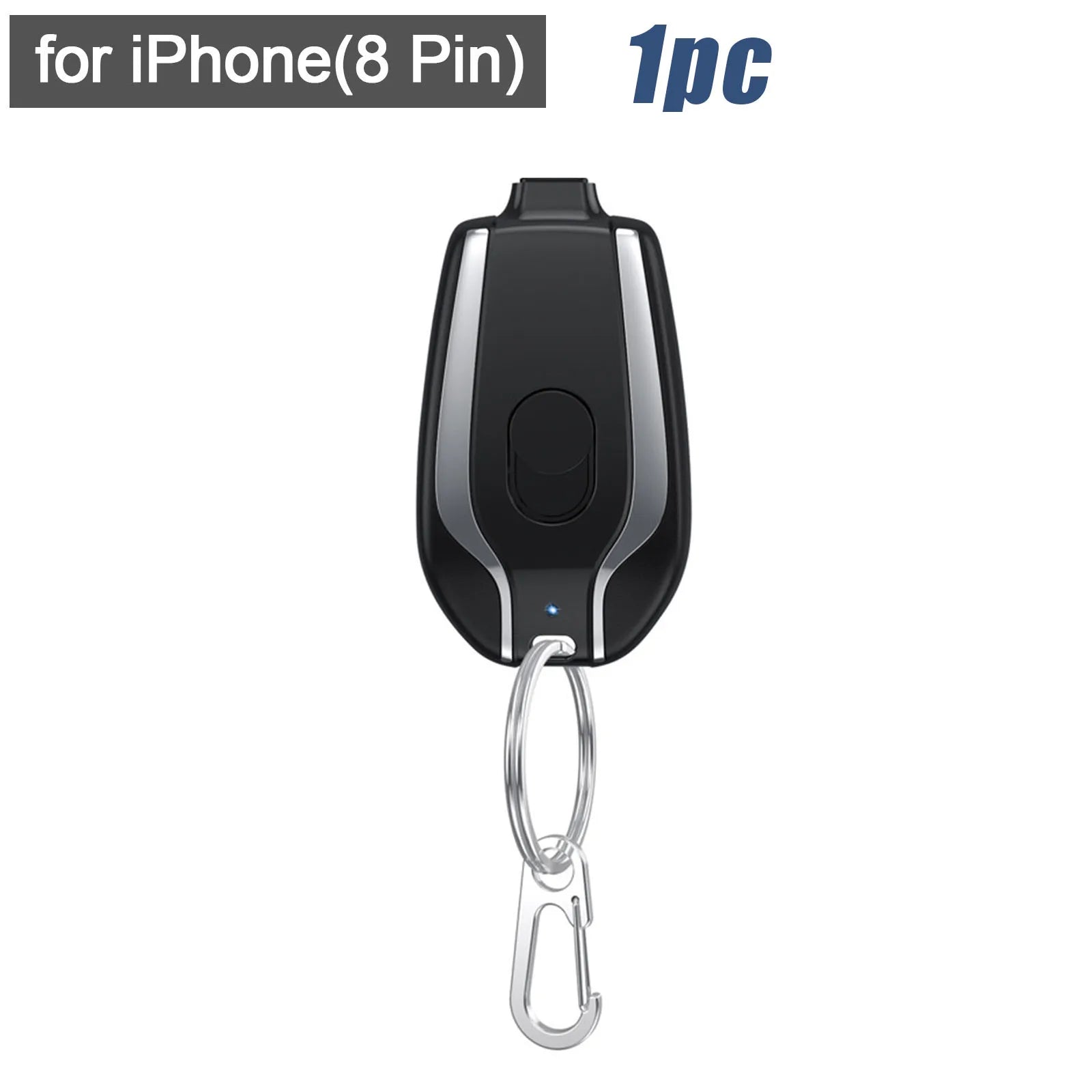 Keychain Portátil Emergency Phone Cargador Power Bank